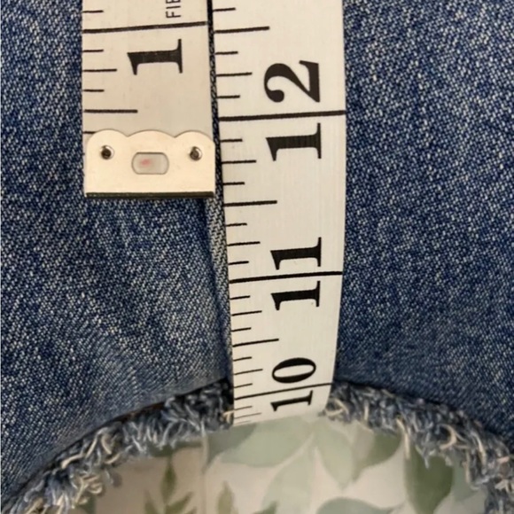 Handmade Denim Travel Neck Pillow Travel Accessory - Picture 4 of 5